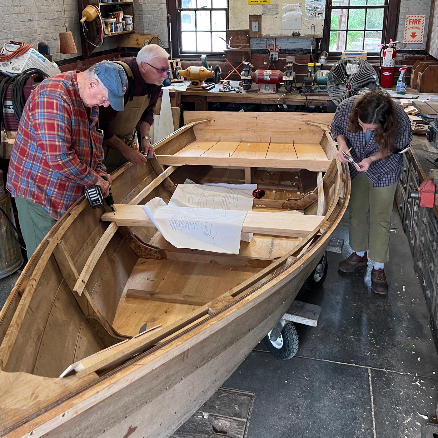 Fundamentals of Boatbuilding Focus on a Gartside Skiff WoodenBoat School