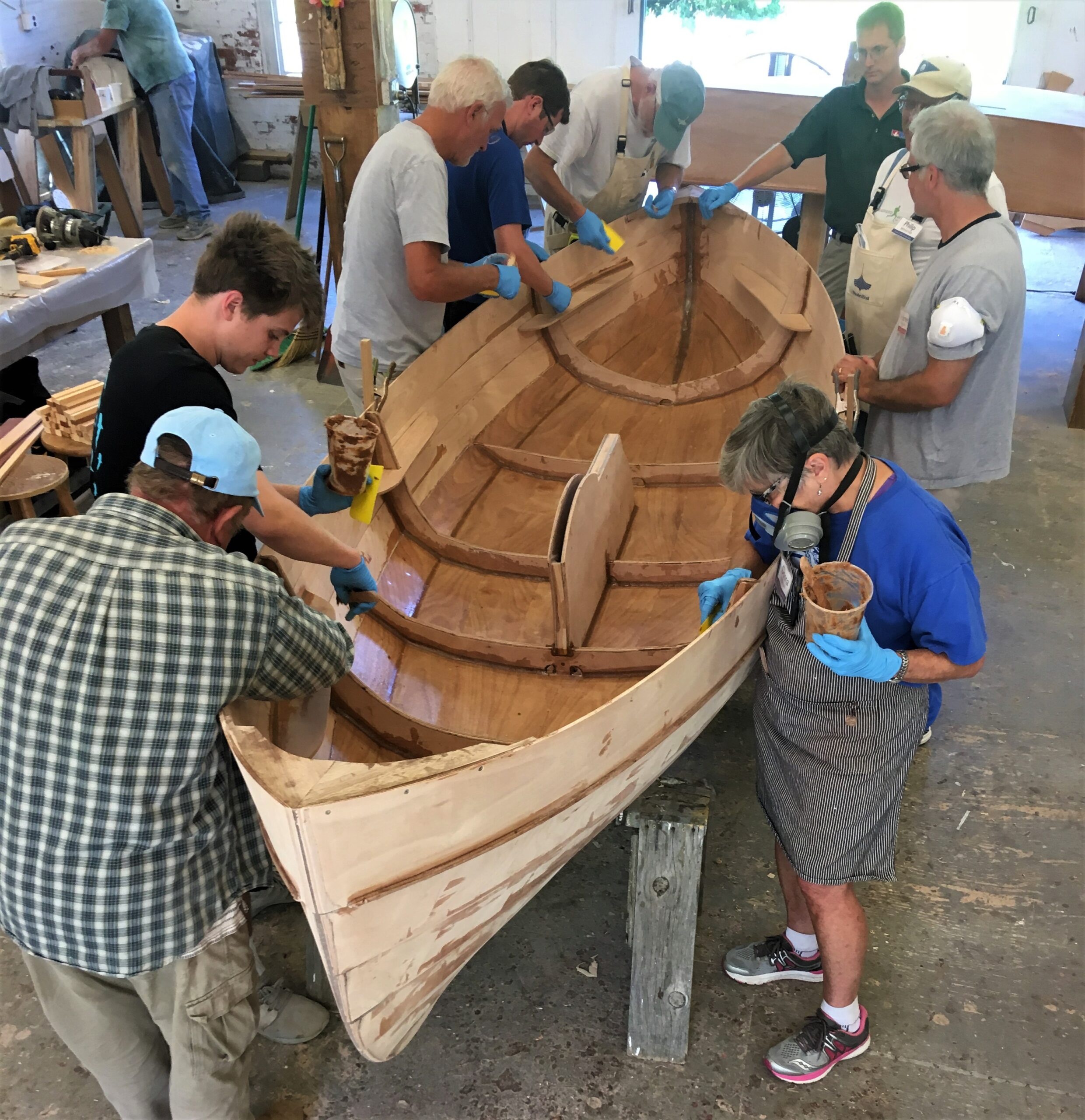 Stitch-and-Glue Construction WoodenBoat School