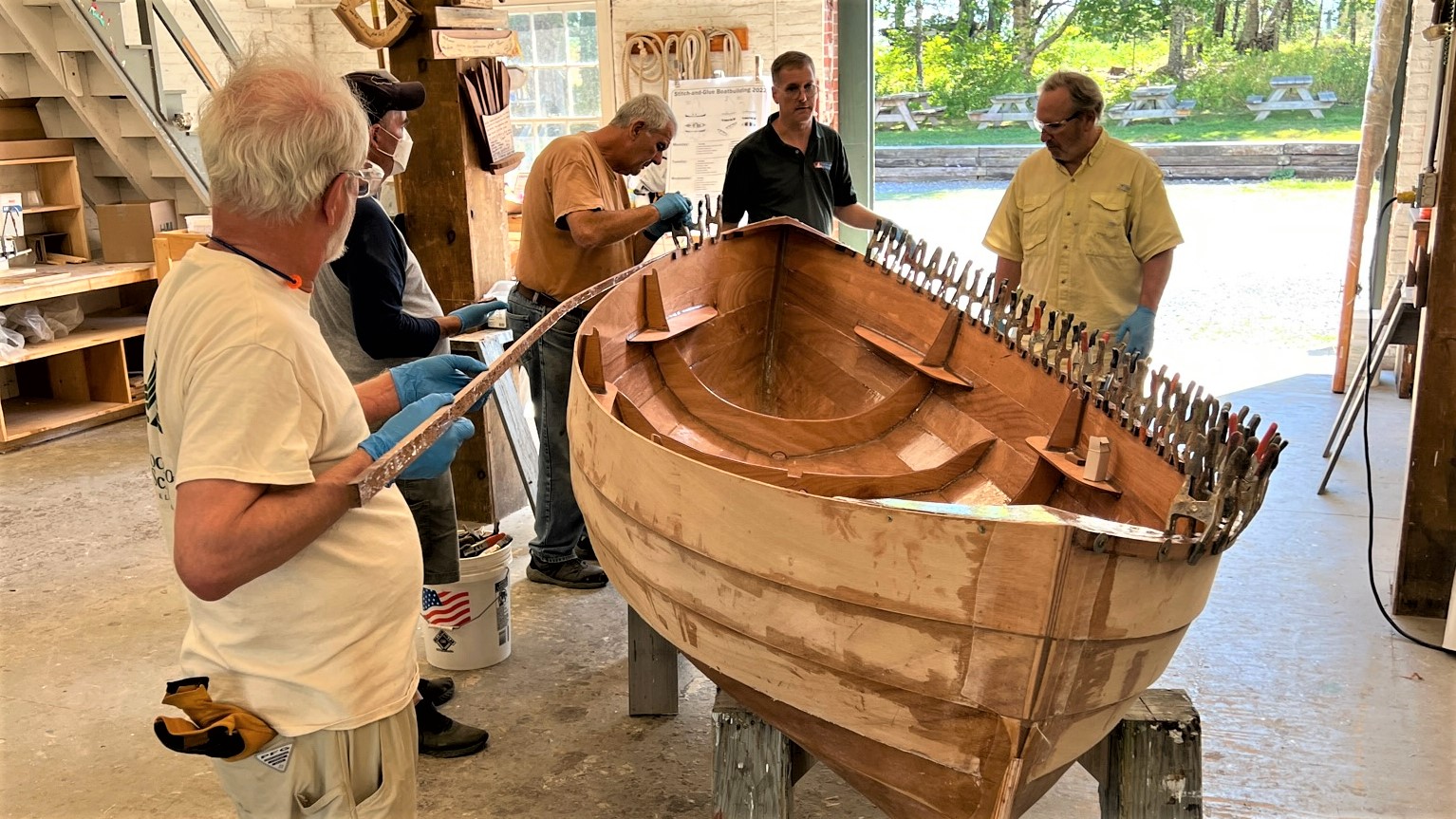 Stitch-and-Glue Construction WoodenBoat School