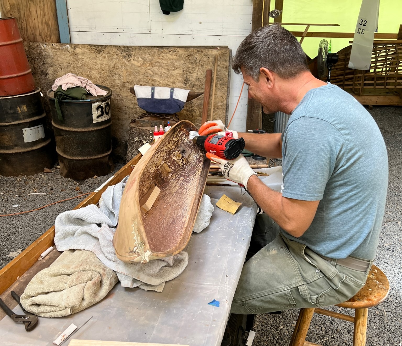 building a pond yacht