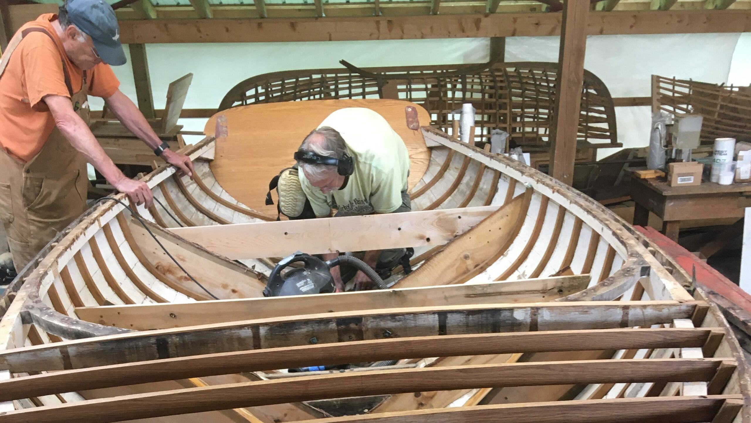 sailboat repair wood