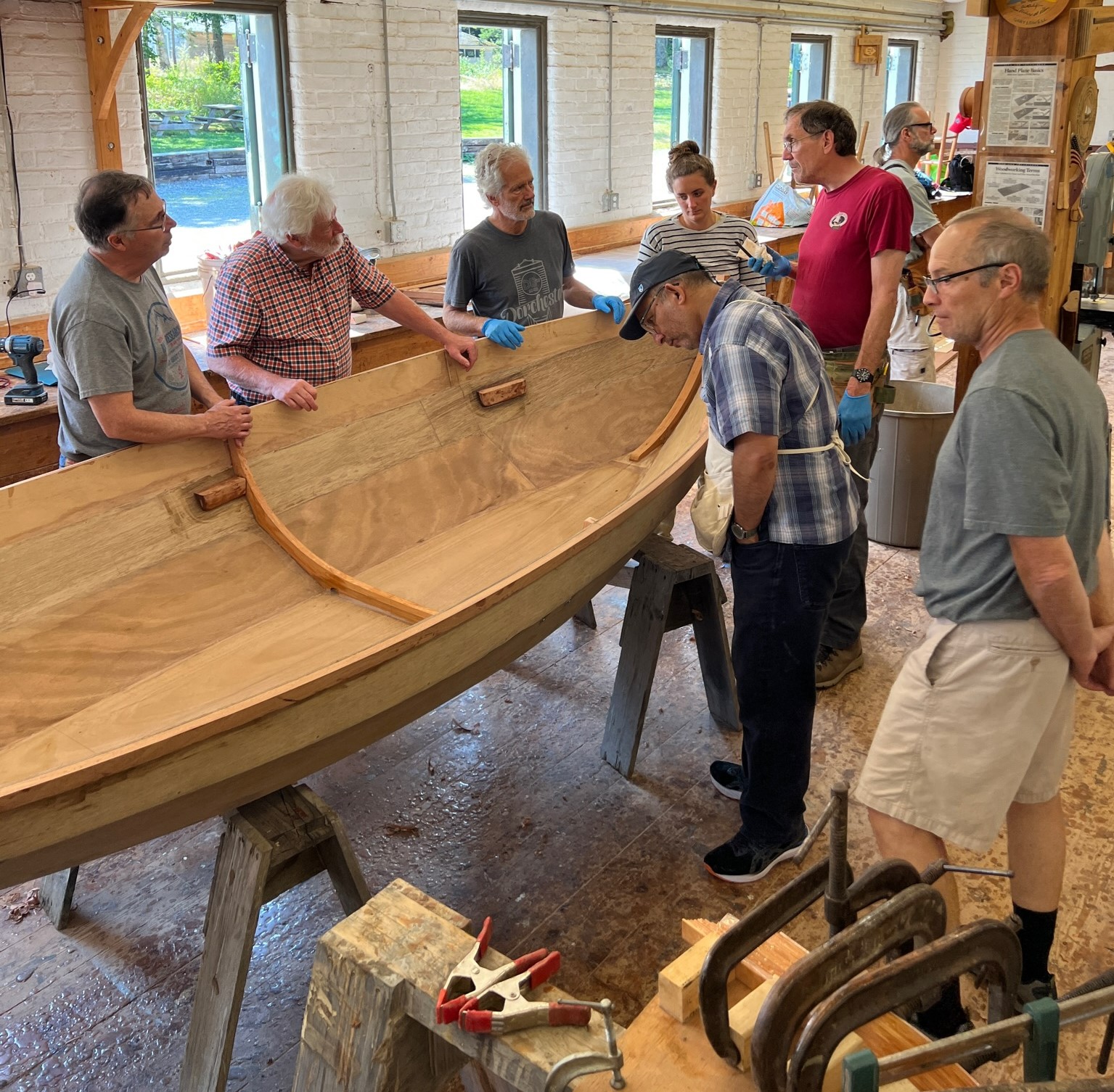 Building a wooden boat discount